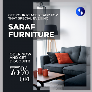 The Saraf Furniture Guide : Transform Your Space, Ignite Your Spark in The Evening